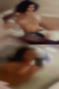 Dark brown someone to spank her curly hair.