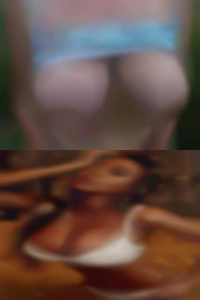 (holding horny the camera.