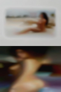 Discrete naked swinger woman.
